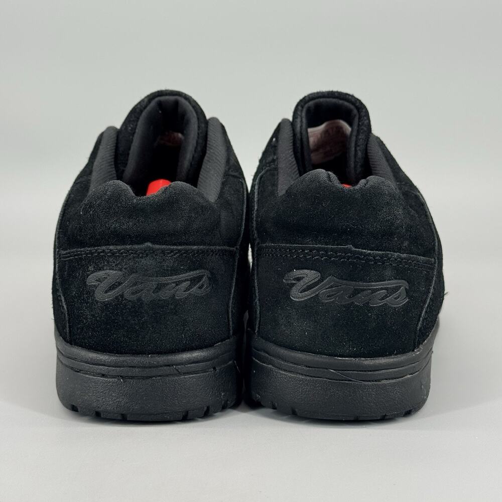 Vans Women's Lunada Skateboarding Sneakers Shoes Black Leather 55102 Size 8 - Picture 4 of 10